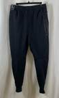 NWT Nike Mens Black Tech Slim Fit Tapered Leg Elastic Waist Jogger Pants Size L image number 2