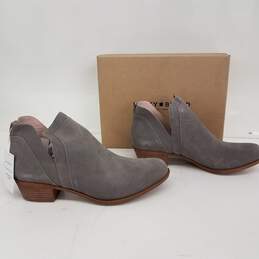 Lucky Brand Bebhina Suede Booties IOB Size 11M