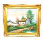 The Homestead Gold Framed Painting image number 1