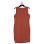 NWT Calvin Klein Womens Shift Dress Sleeveless Knee Length Pink Size 10 image number 2