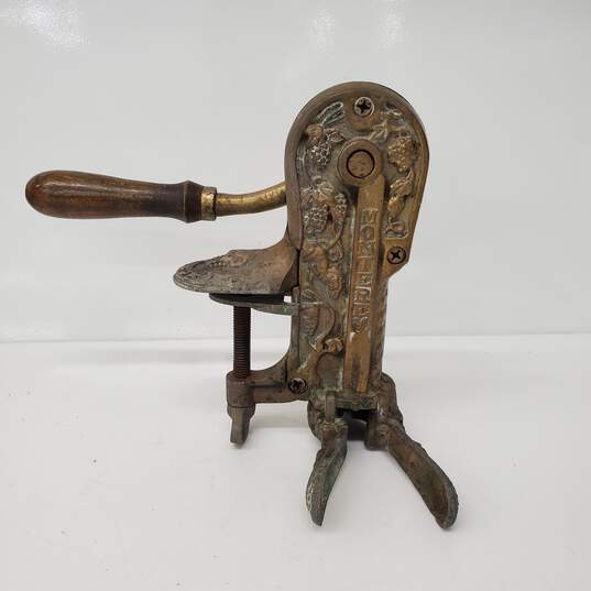 Vintage Brass Corkscrew –