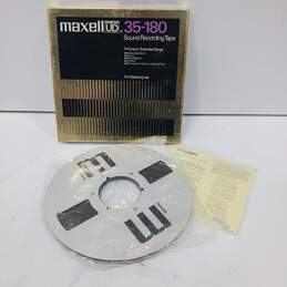 1 new Maxell 35-180 Sound Recording Tape w/ Box