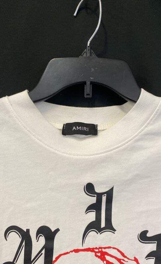 Amiri Men White Wes Lang Edition T Shirt L image number 3