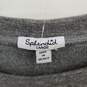 Splendid Gray Cotton Blend Knit Top WM Size L NWT image number 3