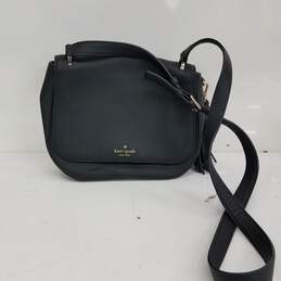 Kate Spade Black Leather Crossbody Bag