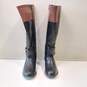 St. John's Bay Douglas Women's Black Faux Leather Riding Boots Size 8M image number 1