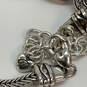 Designer Brighton Silver-Tone Venus Rising Crystal Stone Statement Necklace image number 4