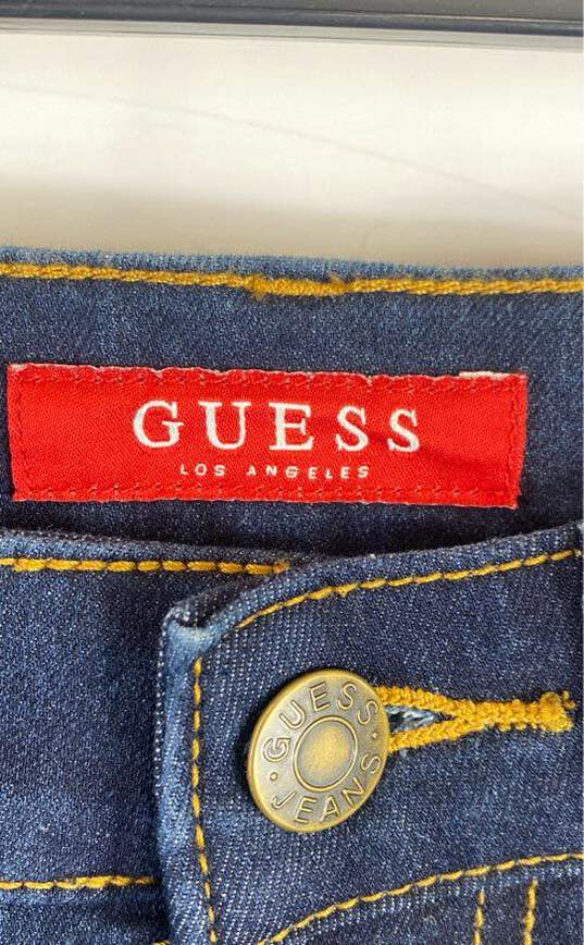Guess Women Blue Skinny Jeans Sz 25 NWT image number 3