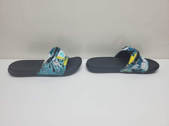 Nike Flipflop Shoes Benassi JDI Fanny Pack Printed Men's Size 10 US image number 3