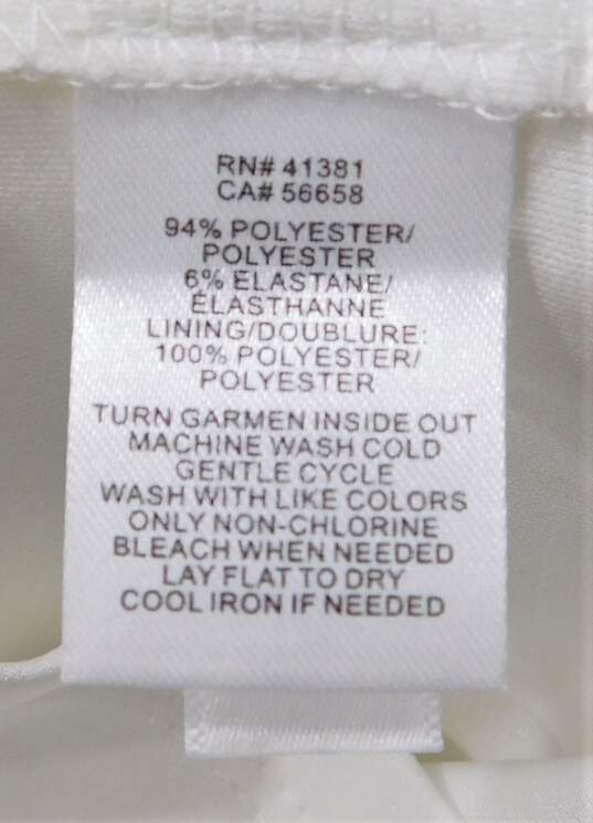 Ralph Lauren Women's White Bell-Sleeve Shift Dress Size 8 image number 5