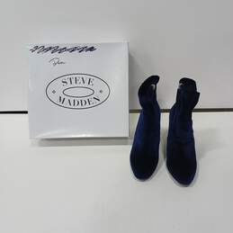 Women’s Steve Madden Velvet Ankle Boots Sz 5.5M
