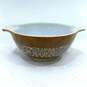 Vintage Pyrex Woodland Brown Cinderella Mixing Bowls Set of 3 image number 8