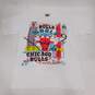 1993 Magic Johnson Chicago Bulls 3-Peat World Champions T-Shirt Sz Medium image number 1