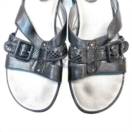 Buy the Cole Haan Maddy Black Sandals Size  | GoodwillFinds
