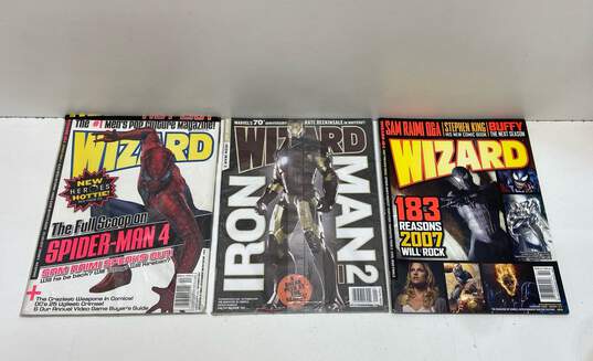 Wizard Assorted Magazines Bundle Lot Of 12 image number 3