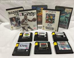 Lot Of 11 Assorted Sega Genesis Game Cartridges