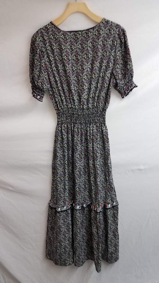 Max Studio Long Floral Print Maxi Dress - Size Small image number 2