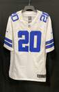 Nike NFL Cowboys Tony Pollard #20 White Jersey - Size Large image number 1