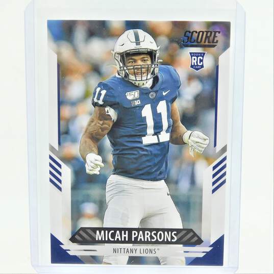 2021 Micah Parsons Panini Score Rookie Dallas Cowboys image number 1