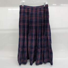 Pendleton Women's Long Skirt 100% Virgin Wool Size 12