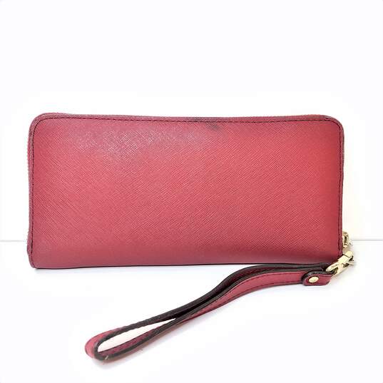 Buy the Michael Kors Red Wallet | GoodwillFinds