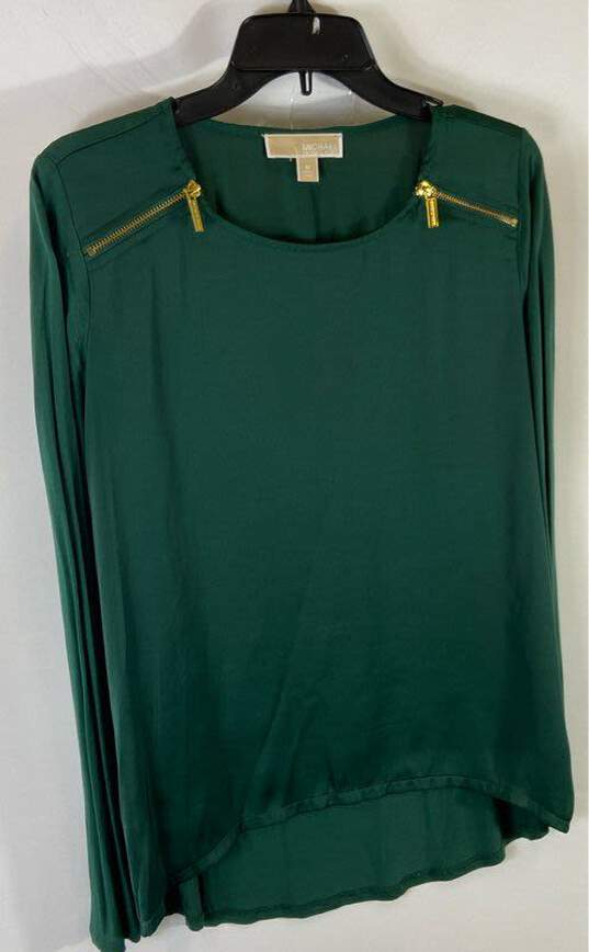 Michael Michael Kors Green T-shirt - Size Medium image number 5