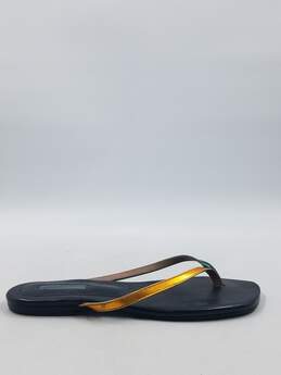 Dries Van Noten Multi Metallic Thong Sandal W 6.5