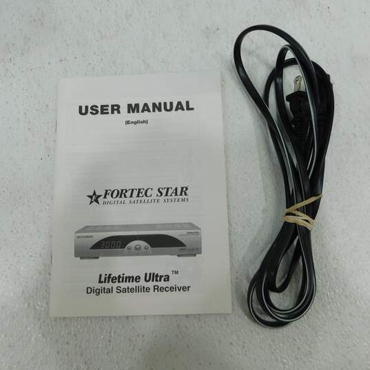 Fortec Star Digital Satellite Systems Set Top Box Model SAT-B3 IOB No Remote image number 5