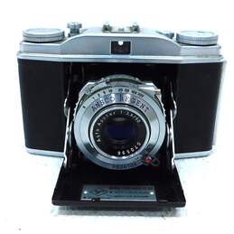 VTG Ansco Regent 35mm Film 50mm Lens F3.5 Folding Camera w/ Case alternative image