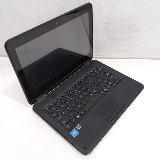 Black Lenovo Laptop image number 1