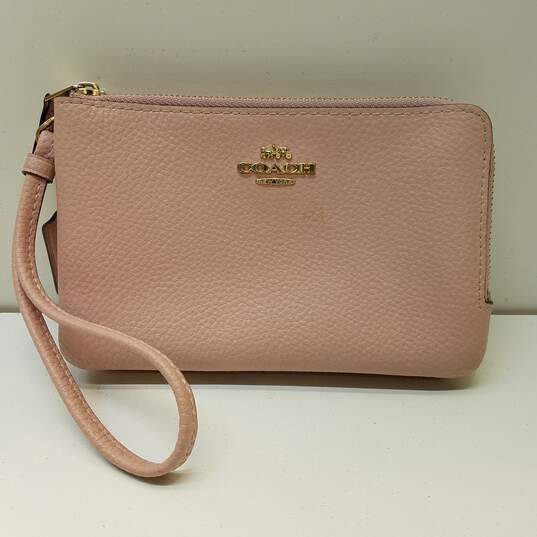 Buy the Coach Pink Coin Purse | GoodwillFinds