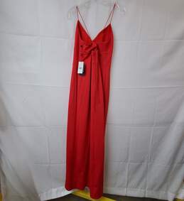 Adrianna Papell Women's Sleeveless Red Lola Jersey Slip Dress Size 10 alternative image