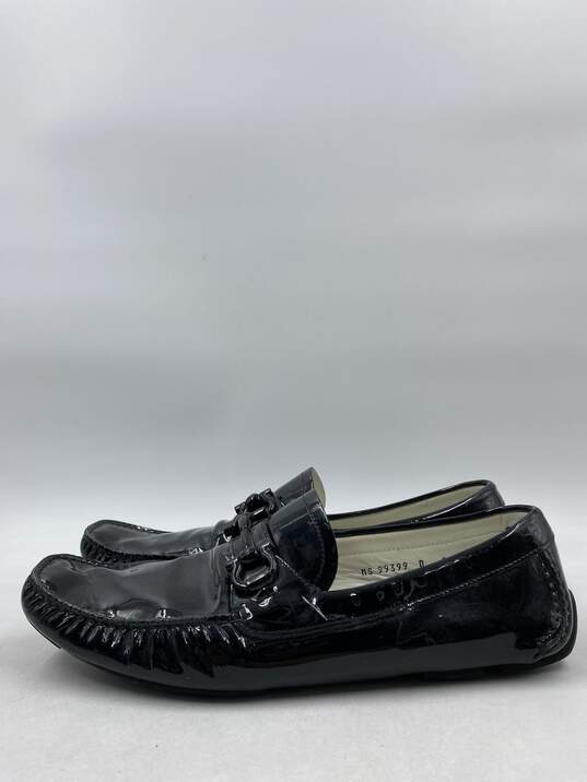 Salvatore Ferragamo Black Loafer Dress Shoe Men 9 image number 3