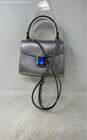 Kate Spade New York Womens Katy Silver Metallic Body Crossbody Bag Small Size image number 1