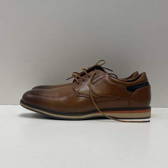 Bruno Marc Brown Oxford Dress Shoes Men's Size 11 image number 3