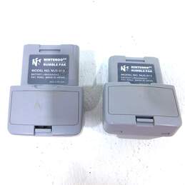 Lot Of 2 Nintendo 64 Rumble Pak NUS-013 alternative image