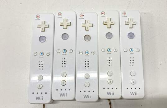 Set Of 10 Nintendo Wii Remotes For Parts/Repair- White image number 3