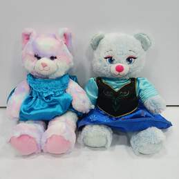 Pair of Build-A-Bear Plush Toy Stuffed Animals