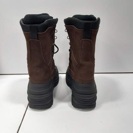 Kamik Men's Dark Brown Winter Boots Size 12 IOB image number 3