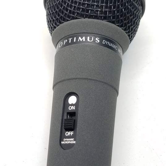 Bundle of 2 Optimus Dynamic Microphone 33-3018 image number 4