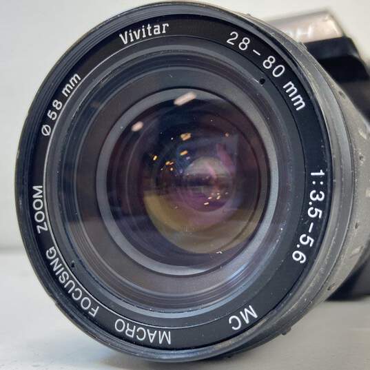 Ricoh KR-30SP Program 35mm SLR Camera with 2 Lenes image number 3