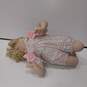 Porcelain Baby Girl Doll with Blonde Hair image number 2
