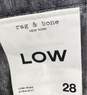 Rag & Bone Gray Jeans - Size X Small image number 4