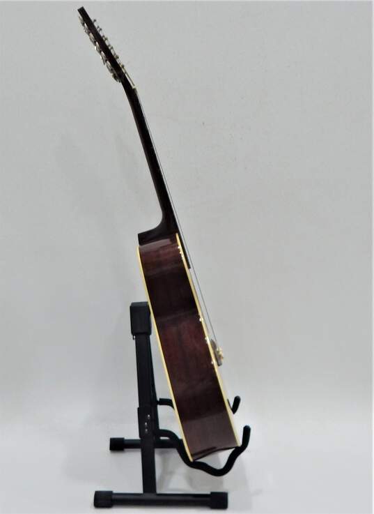 VNTG Yamaha Brand FG-230 Model Wooden 12-String Acoustic Guitar w/ Hard Case image number 4