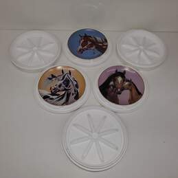 Set of 3 Heritage of Horses Collection 8in Decorative Plates