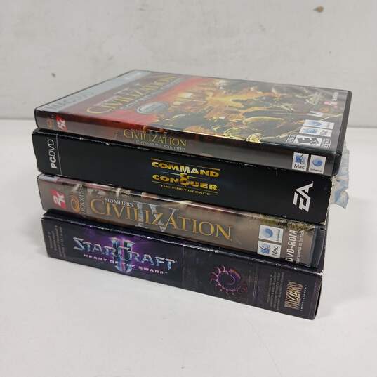 Bundle of 4 Assorted PC Video Games image number 3