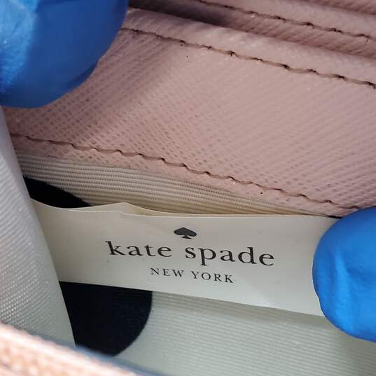 KATE SPADE NEW YORK  LEATHER ZIP OVER WALLET W/ BOX image number 4