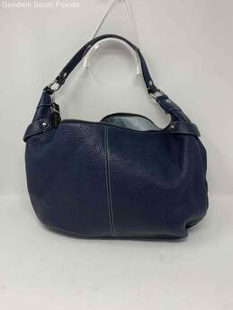 Coach Womens Blue Hobo Handbag alternative image