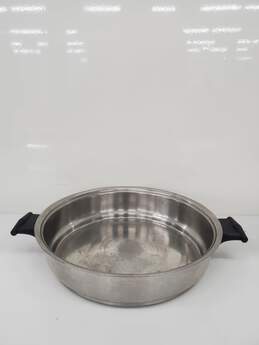 Stainless Steel 2 Handle Skillet pot pan No Lid