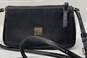 Dooney & Bourke Womens Lexi Black Leather Zipper Shoulder Crossbody Bag image number 1